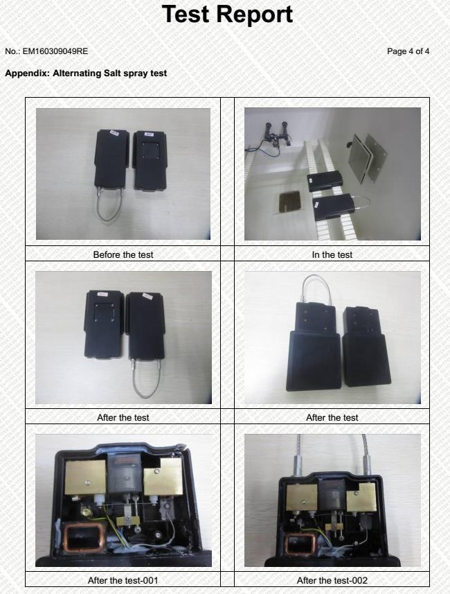 पनरोक बुद्धिमान इलेक्ट्रॉनिक लॉक कोल्ड चेन तापमान निगरानी उपकरण ISO9001 17