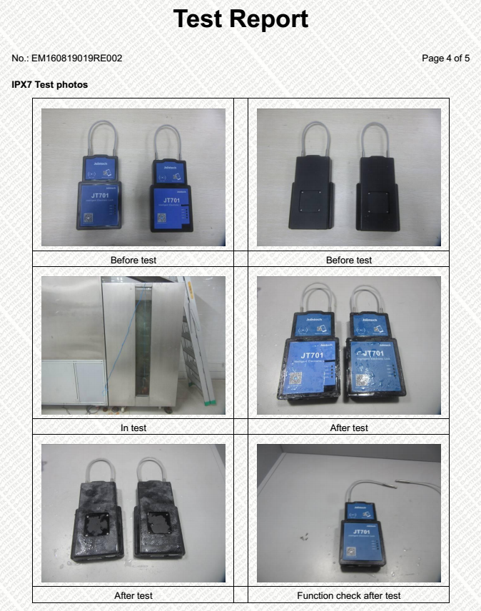 पनरोक बुद्धिमान इलेक्ट्रॉनिक लॉक कोल्ड चेन तापमान निगरानी उपकरण ISO9001 19