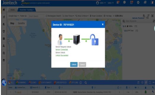 पनरोक बुद्धिमान इलेक्ट्रॉनिक लॉक कोल्ड चेन तापमान निगरानी उपकरण ISO9001 3