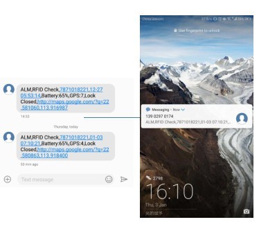 पनरोक बुद्धिमान इलेक्ट्रॉनिक लॉक कोल्ड चेन तापमान निगरानी उपकरण ISO9001 6